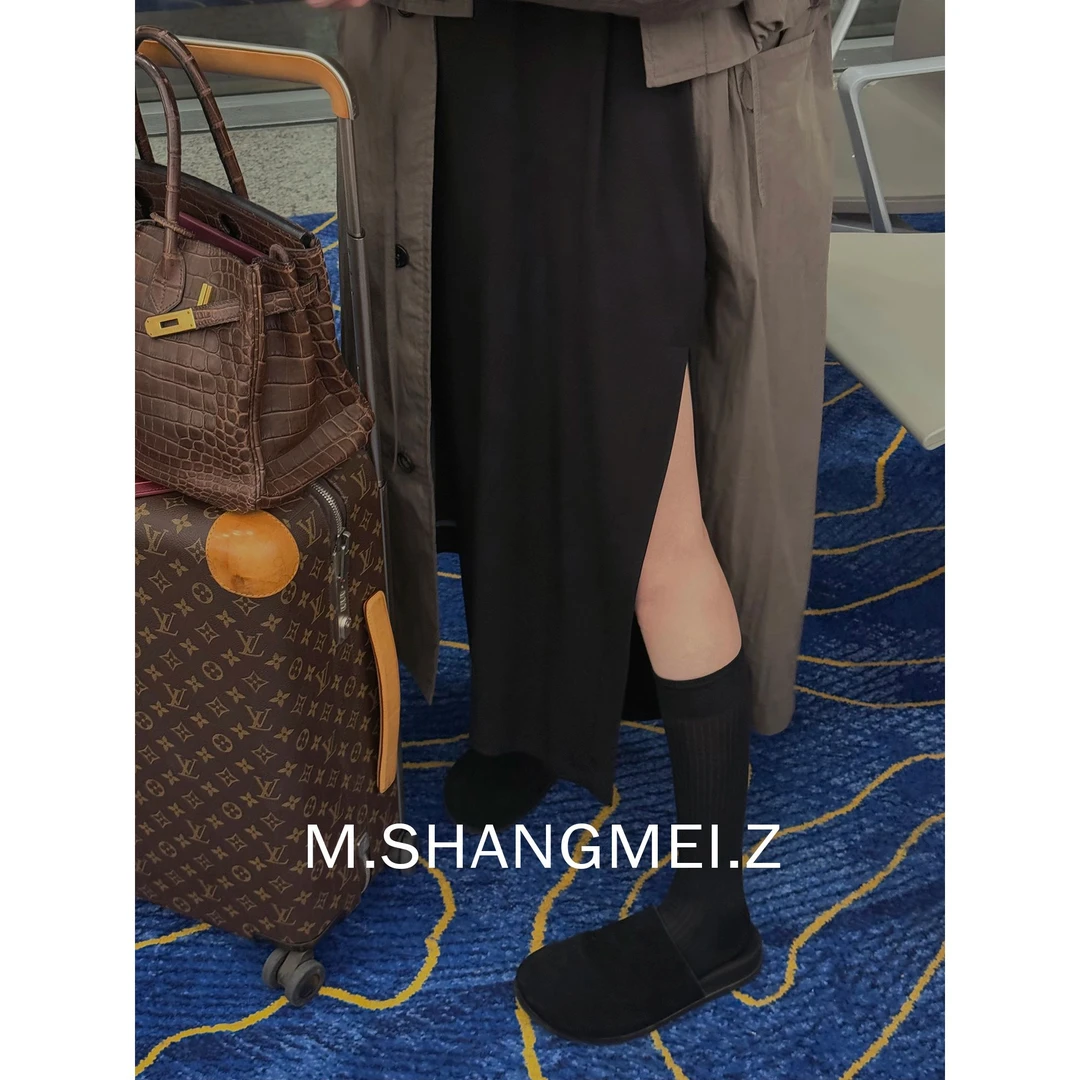 M.SHANGMEI.Z/沐熙美大哥气质简约舒适随性百搭拖鞋勃肯鞋F08390