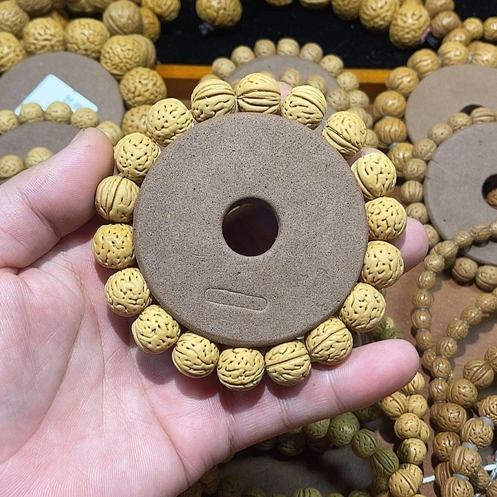 桃核手串盘锦肉纹桃核卡14