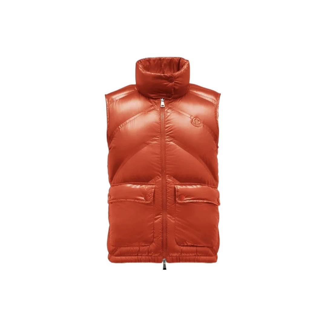 99新 MONCLER Tsan0193/立领羽绒马甲/尺码4码