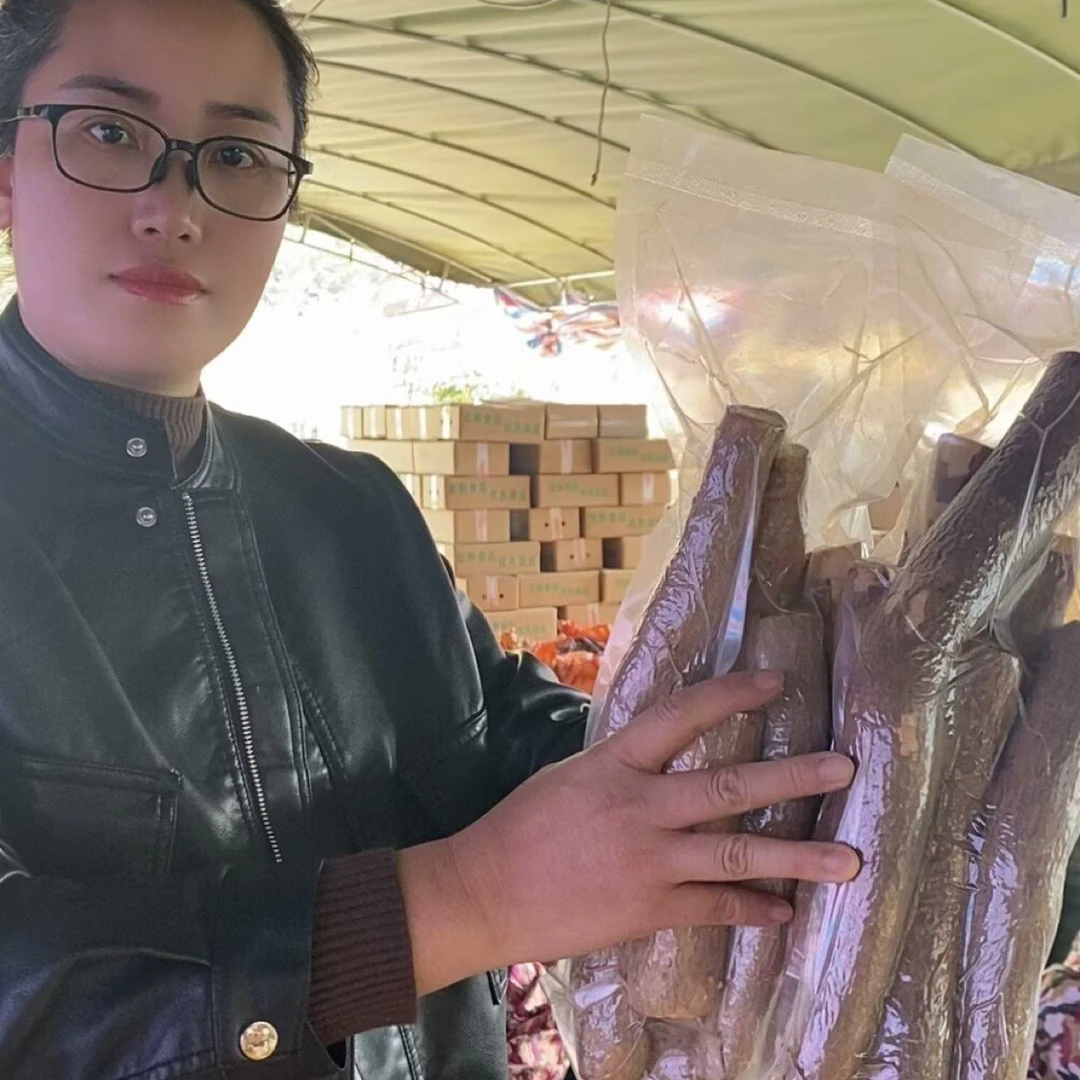 正宗黄心木薯 新鲜现挖 粉糯Q弹