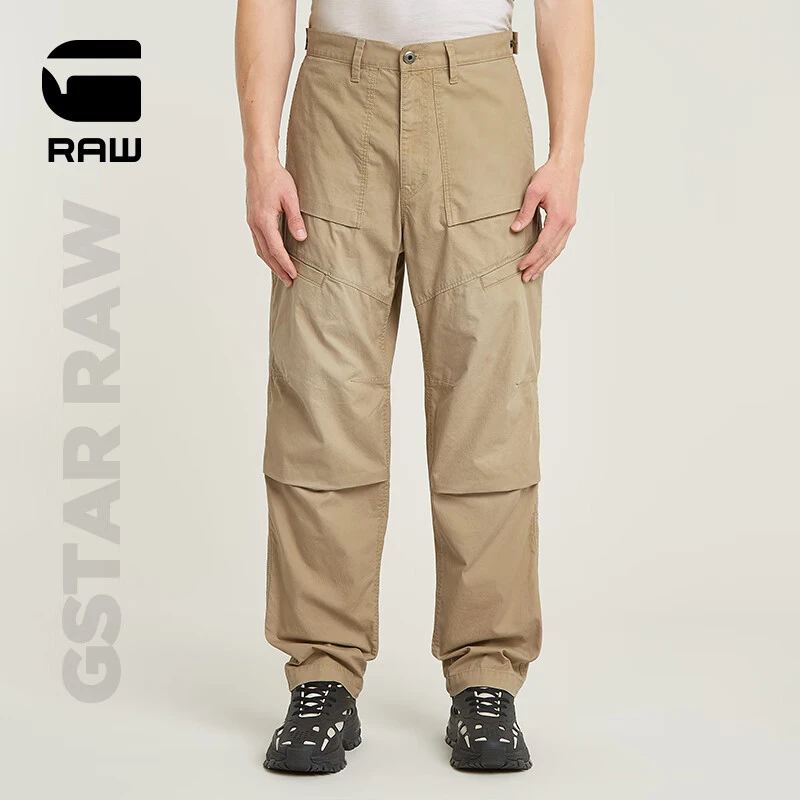 G-STAR RAW 25夏新款Fatigue 3D休闲裤痞帅男士宽松舒适潮流清爽