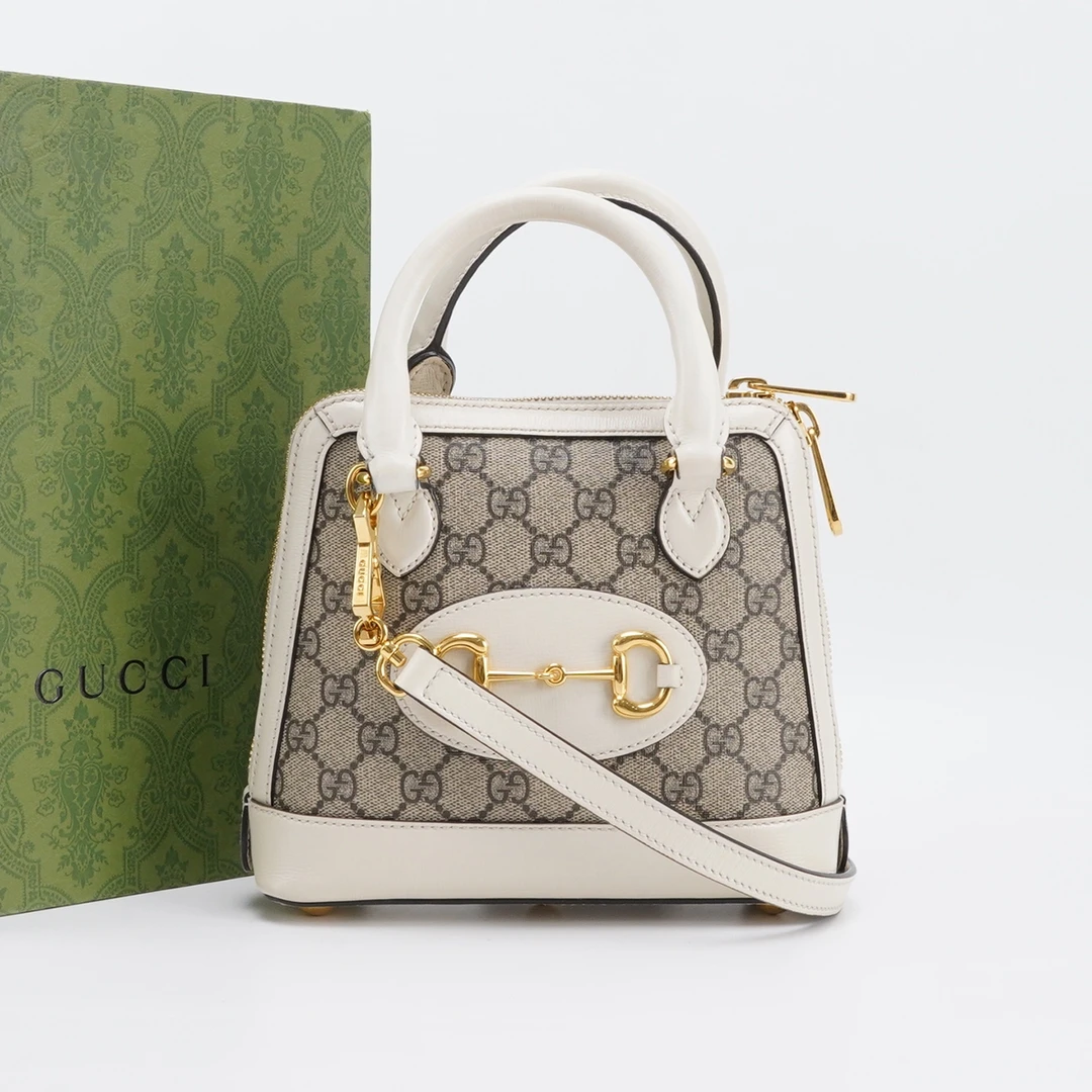 95新 GUCCI/古驰  1955贝壳包mini/BG22007464【夏VV】