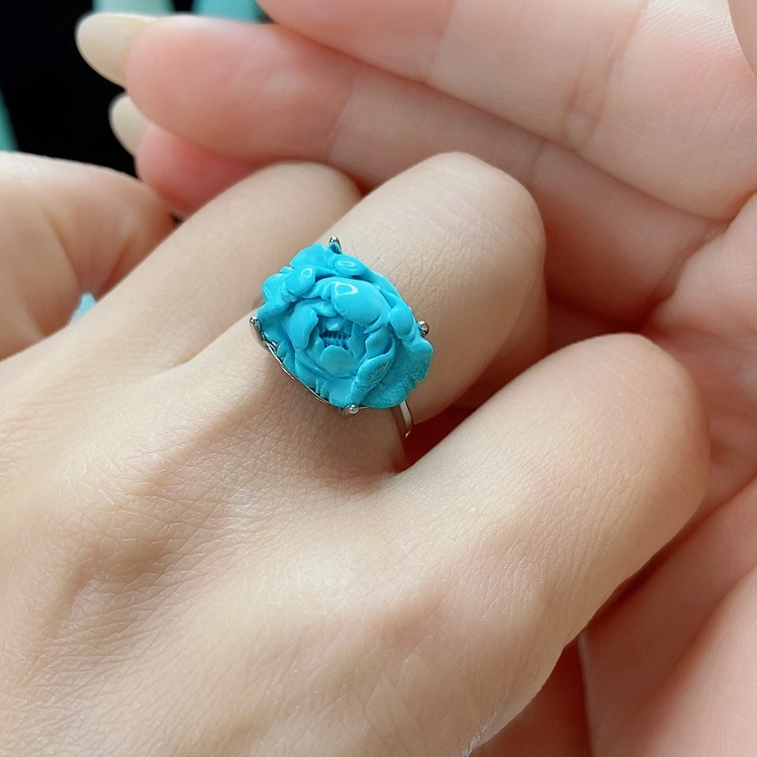 逍***王未镶嵌绿松石珠宝奇石