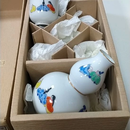 瓷片深川制深川制两壶五杯