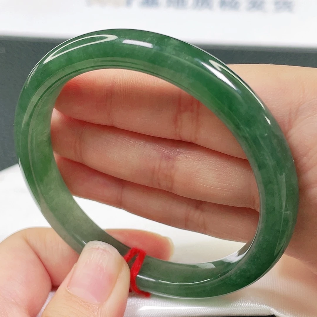 未镶嵌手镯翡翠圈口555657
