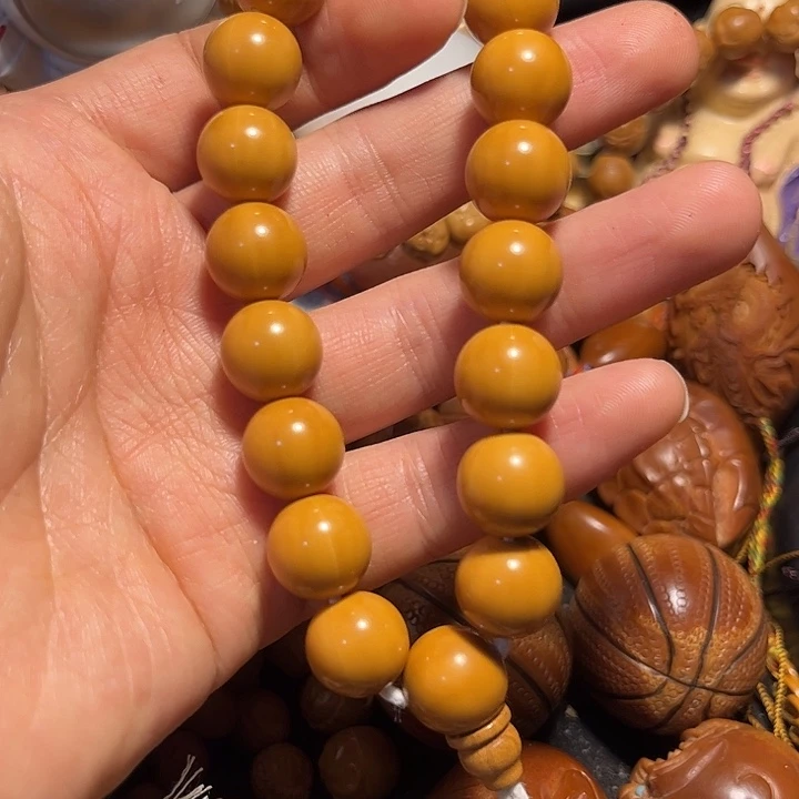 橄榄核手串/手链猴头正圆