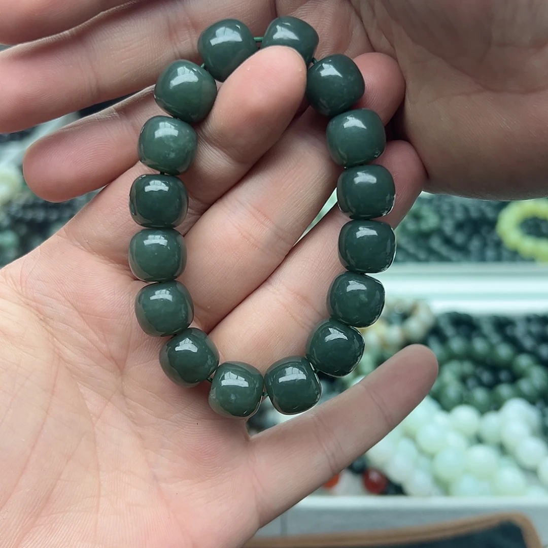 和田玉手链未镶嵌