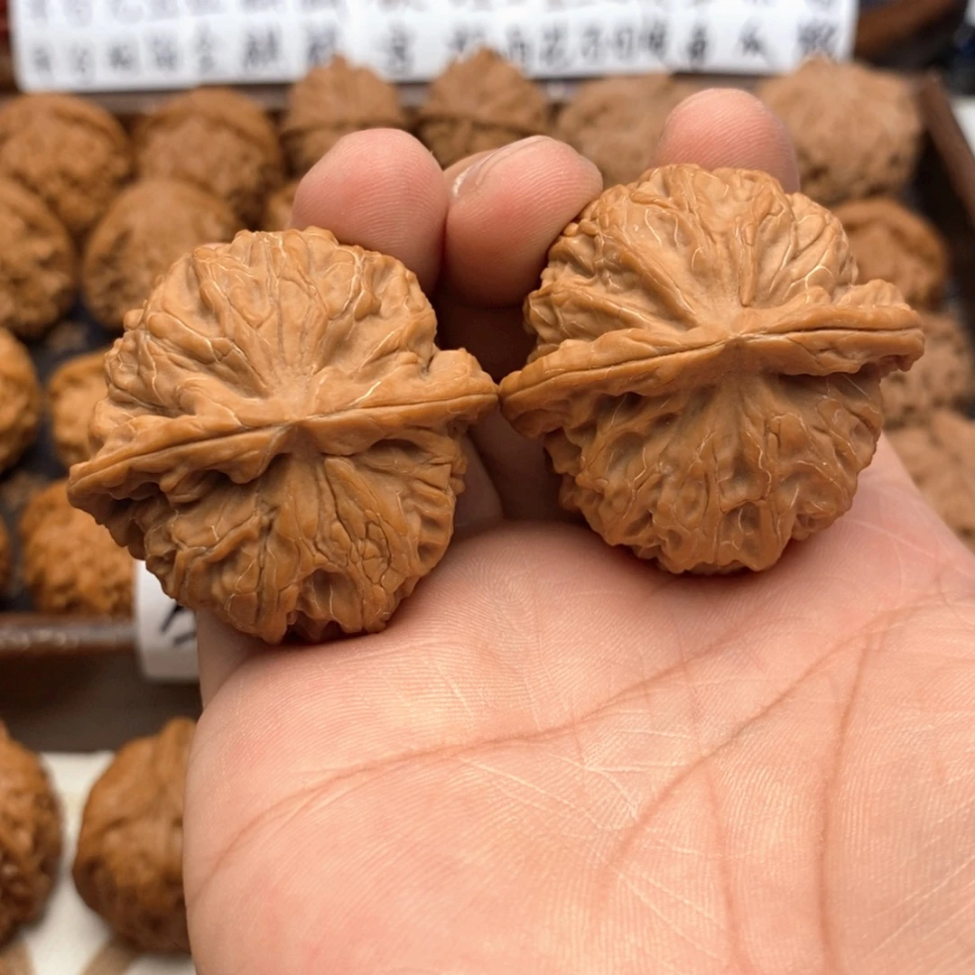 吊坠文玩核桃42尺 全品金麒麟 23