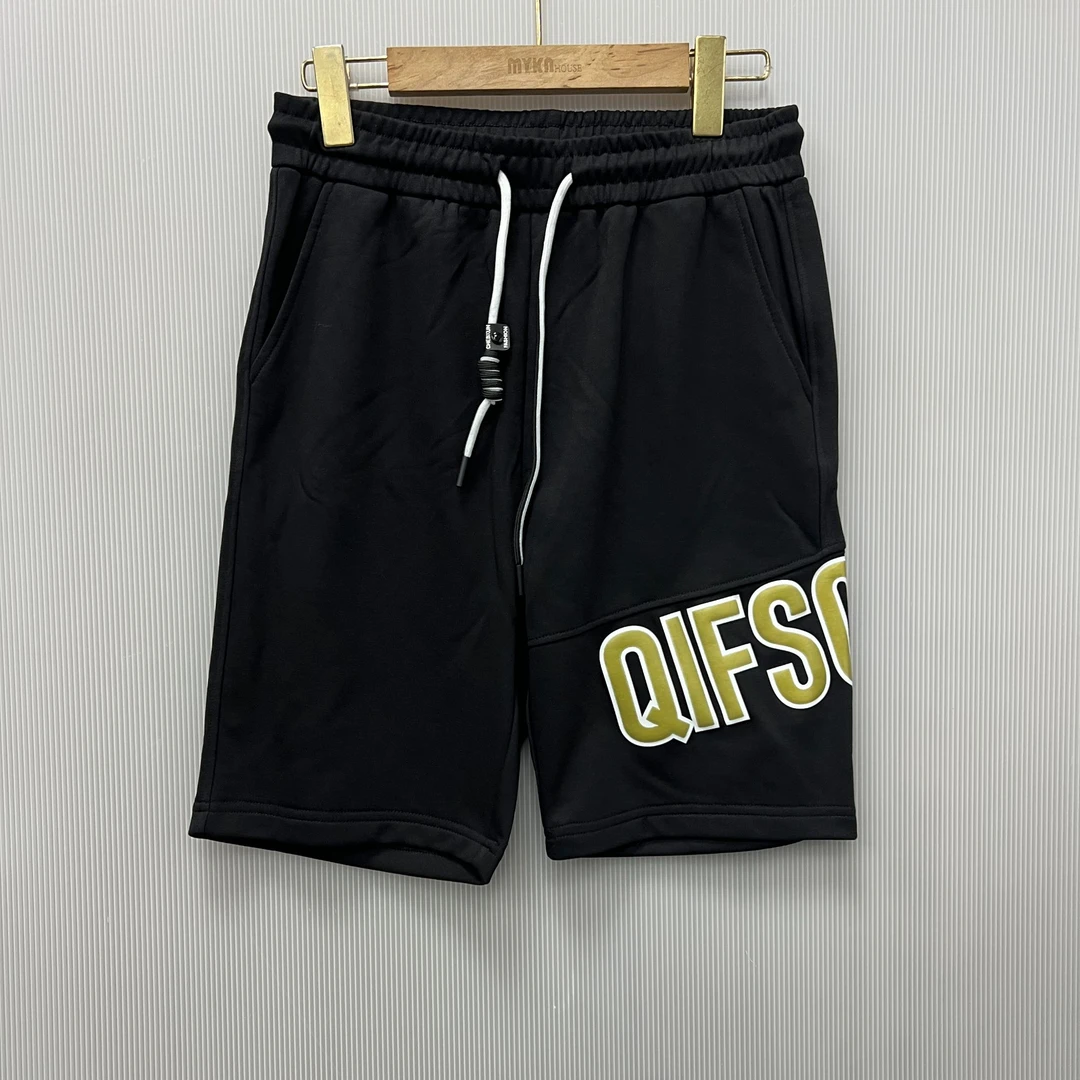 A265 男士时尚中裤休闲运动短裤裤宽松百搭五分裤春夏季