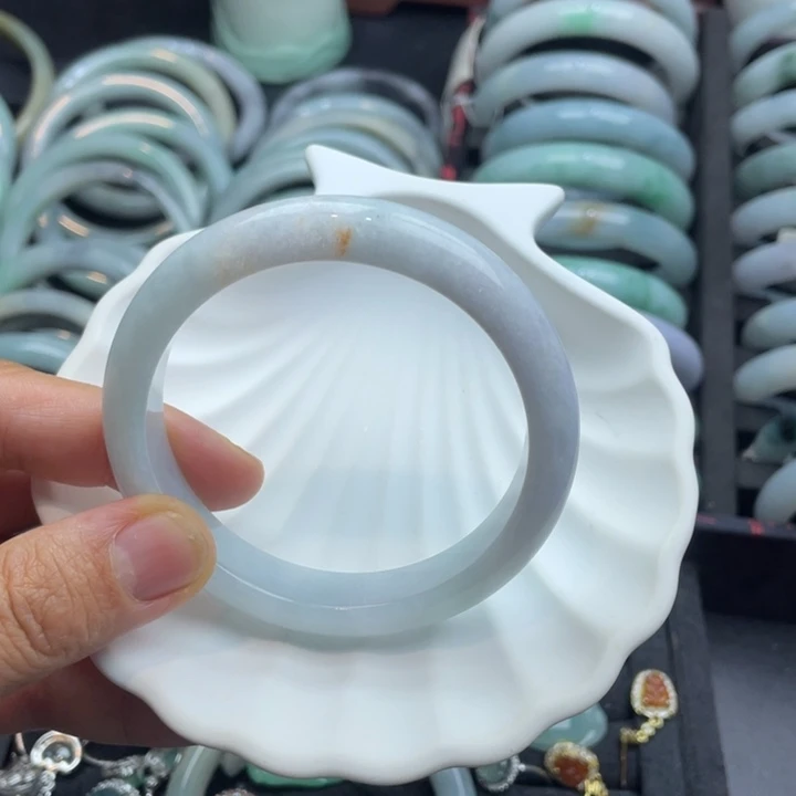 翡翠未镶嵌手镯翡翠手镯55圈口