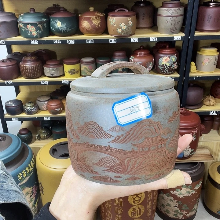 紫砂茶叶罐紫砂茶叶罐