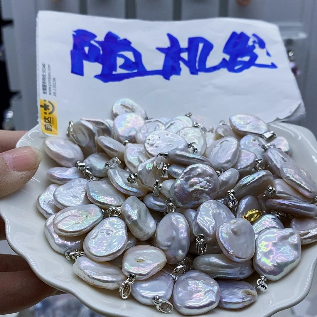 颈饰合金淡水珍珠