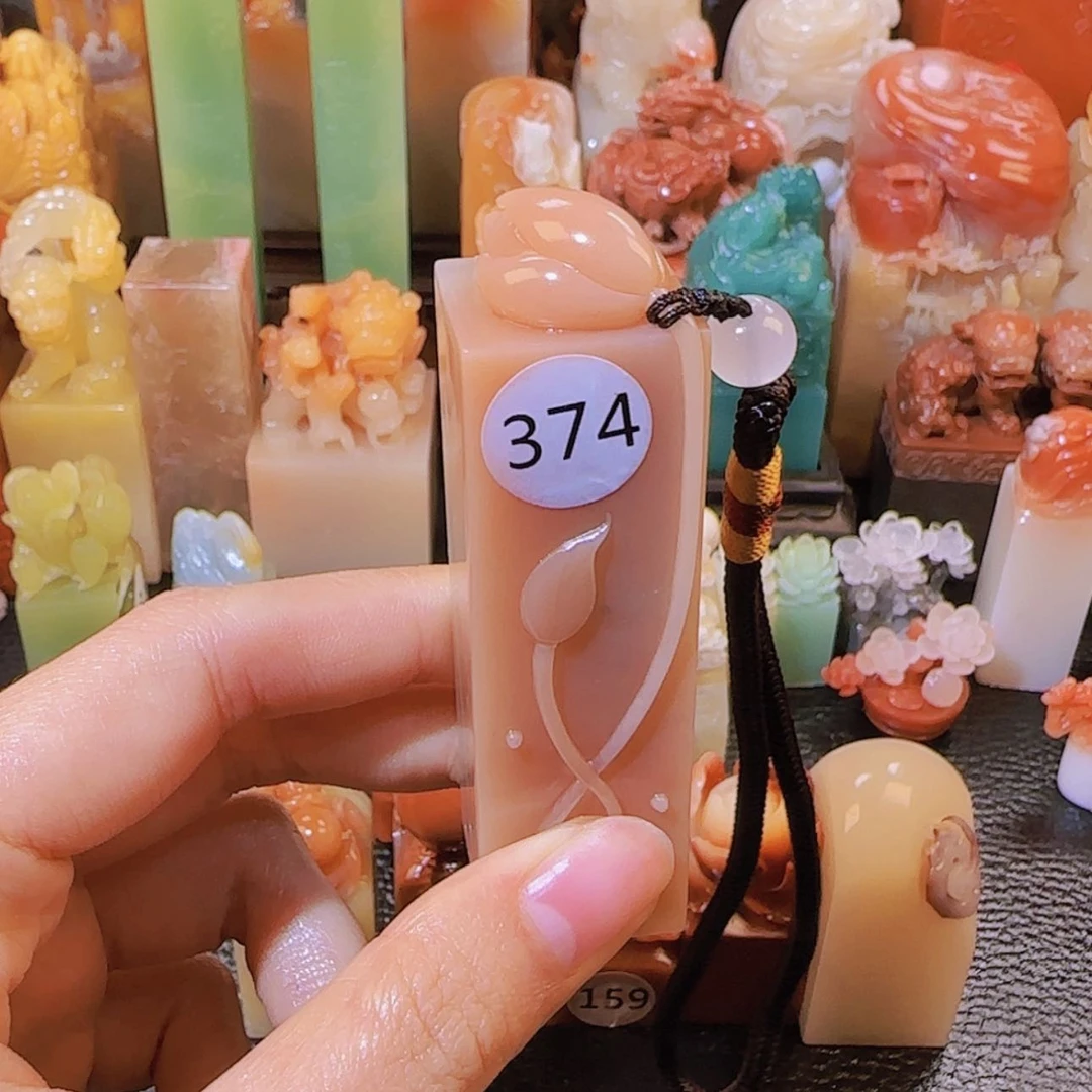 【闪购商品】寿山石印石为**刻寿山石印章