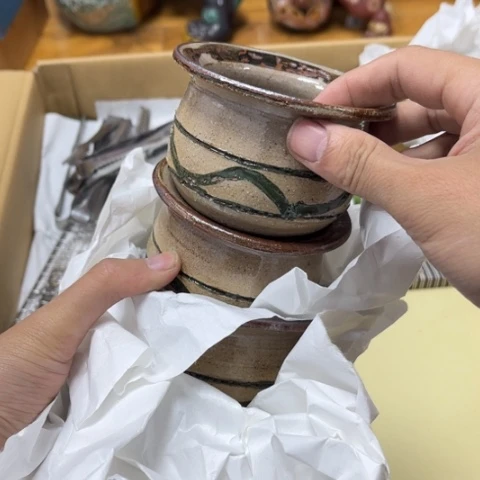 瓷片摆件工艺品瓷器摆件777