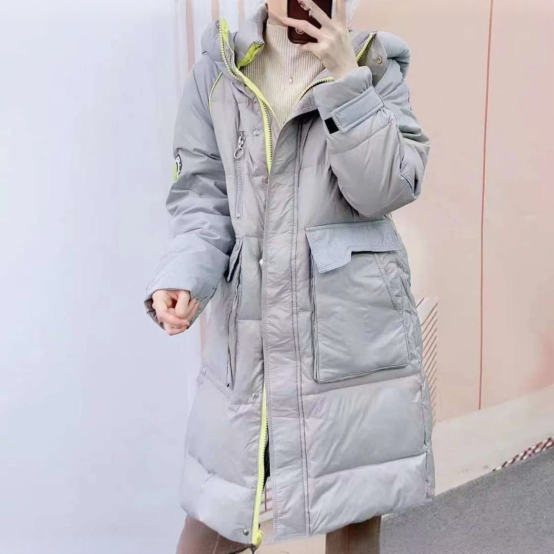 W835【维亿专享】女款时尚女士连帽加厚保暖韩版冬季外套