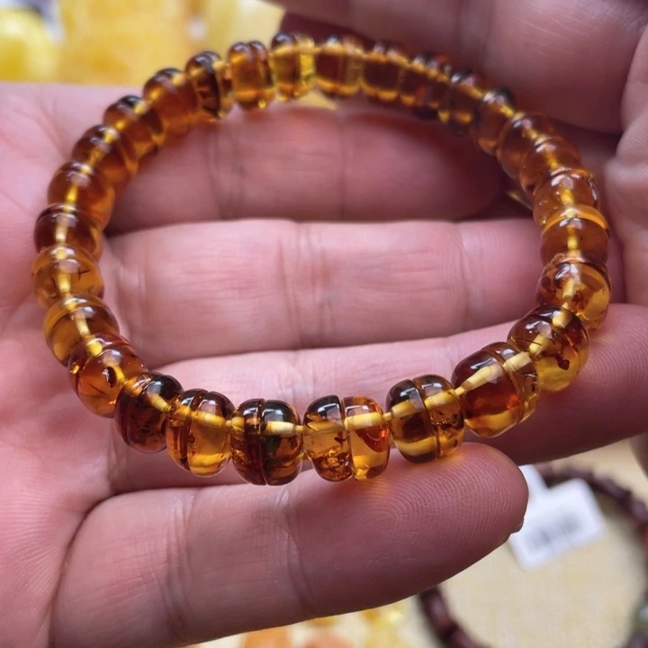 蜜蜡手串未镶嵌手串