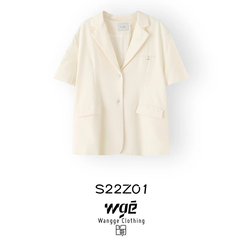 2025新款短袖西装短外套-S-22Z01