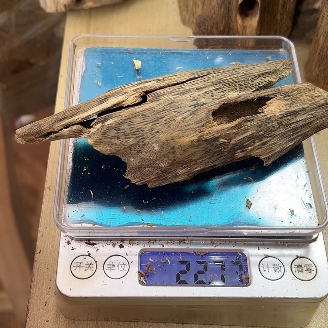香料绿奇楠虫漏22克张勺子