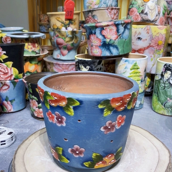 景德镇艺术手绘作品