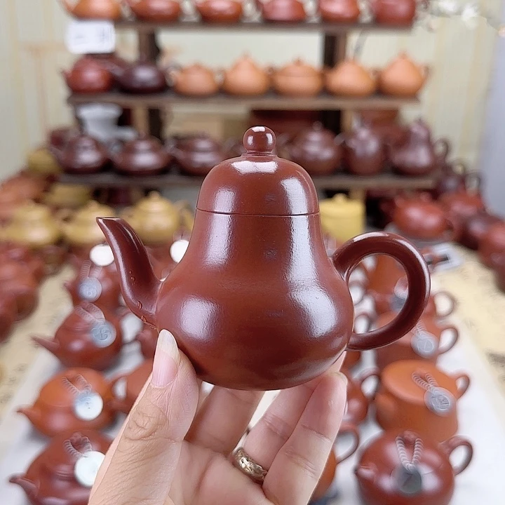 朱***朱茶壶紫砂大红袍思婷壶