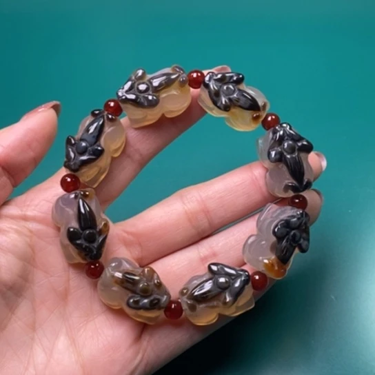 玛瑙/玉髓未镶嵌手链