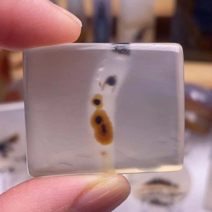 玛瑙/玉髓未镶嵌吊坠(不含链)