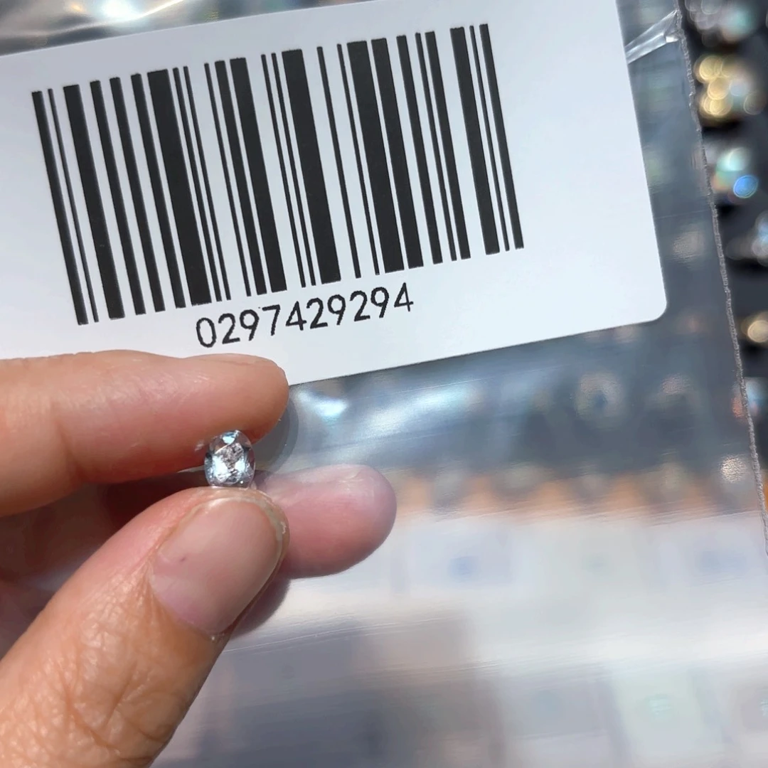 海蓝宝石戒圈银S925镶嵌月*