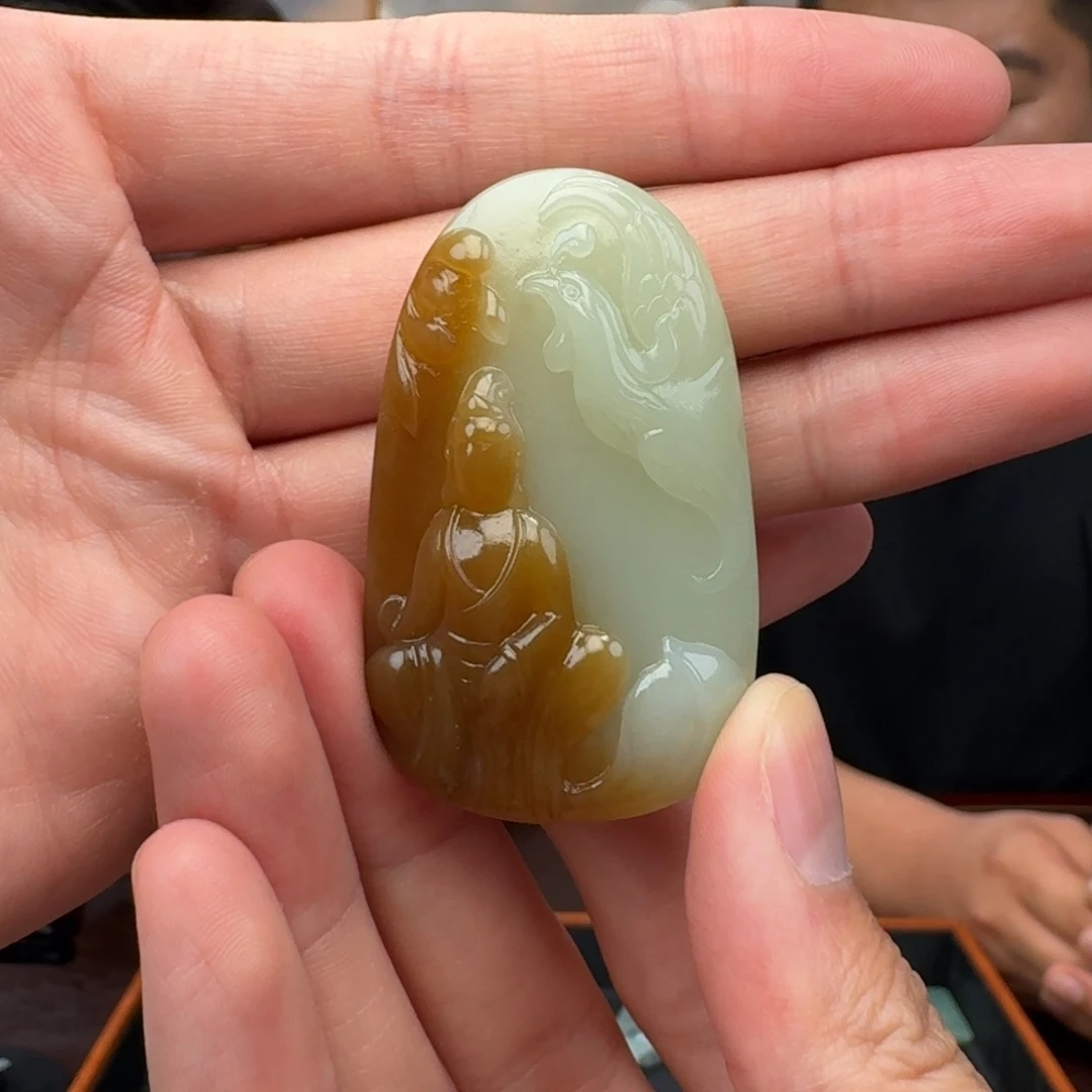 颈饰未镶嵌和田玉914虎哥