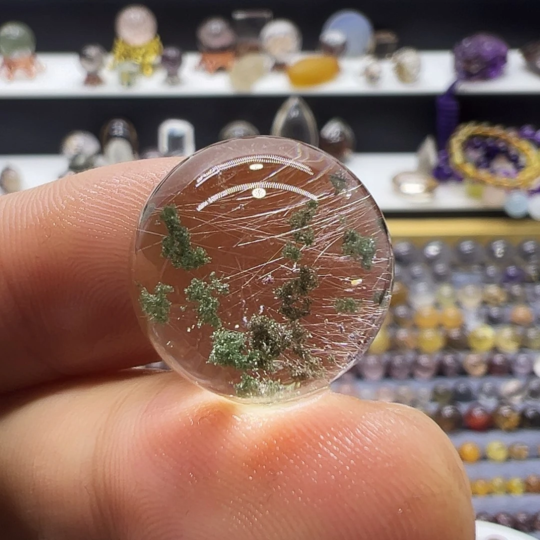 珠宝半成品水晶未镶嵌