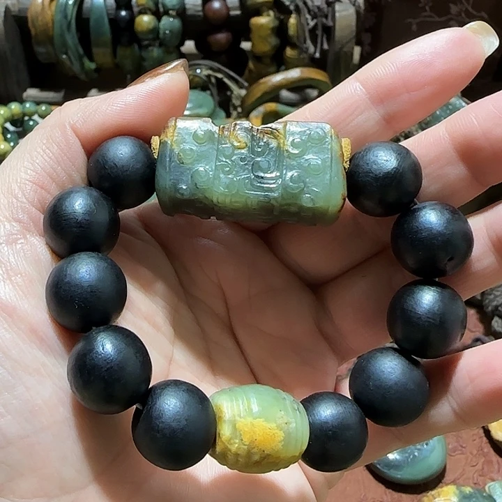 岫岩河磨玉（透闪石质玉）未镶嵌挂件