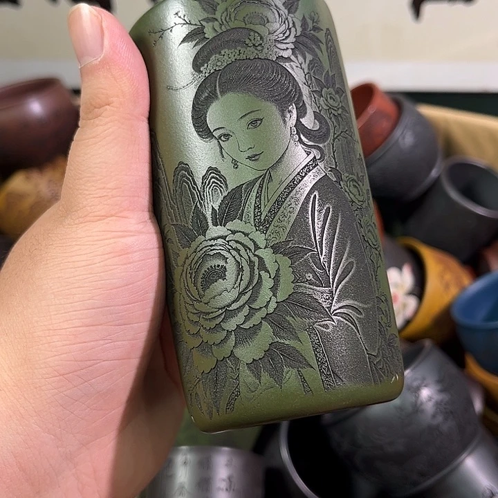 茶杯紫砂全手工紫砂主人杯