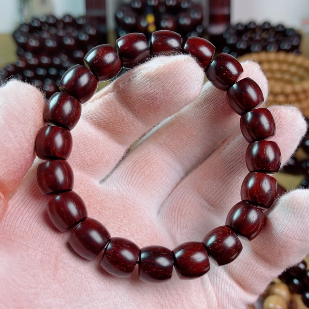 小叶紫檀手串/手链10/11直切高油密多星