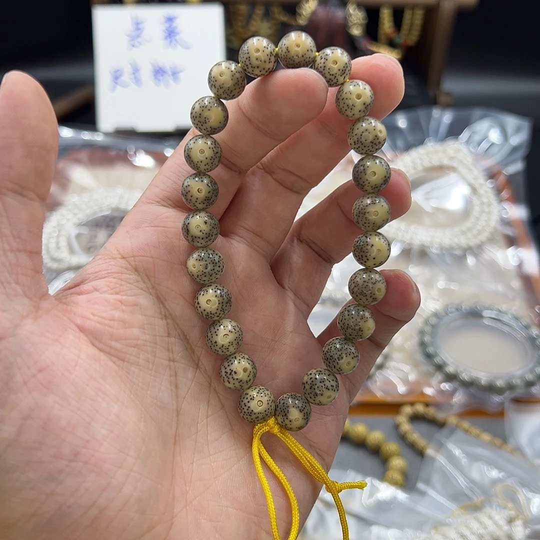 手串星月菩提10圆珠骨瓷石玉一物一图