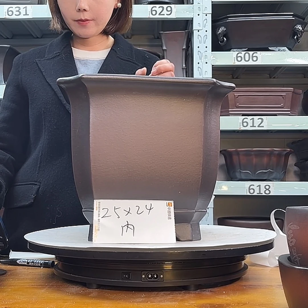 紫砂花盆宜兴紫砂19号