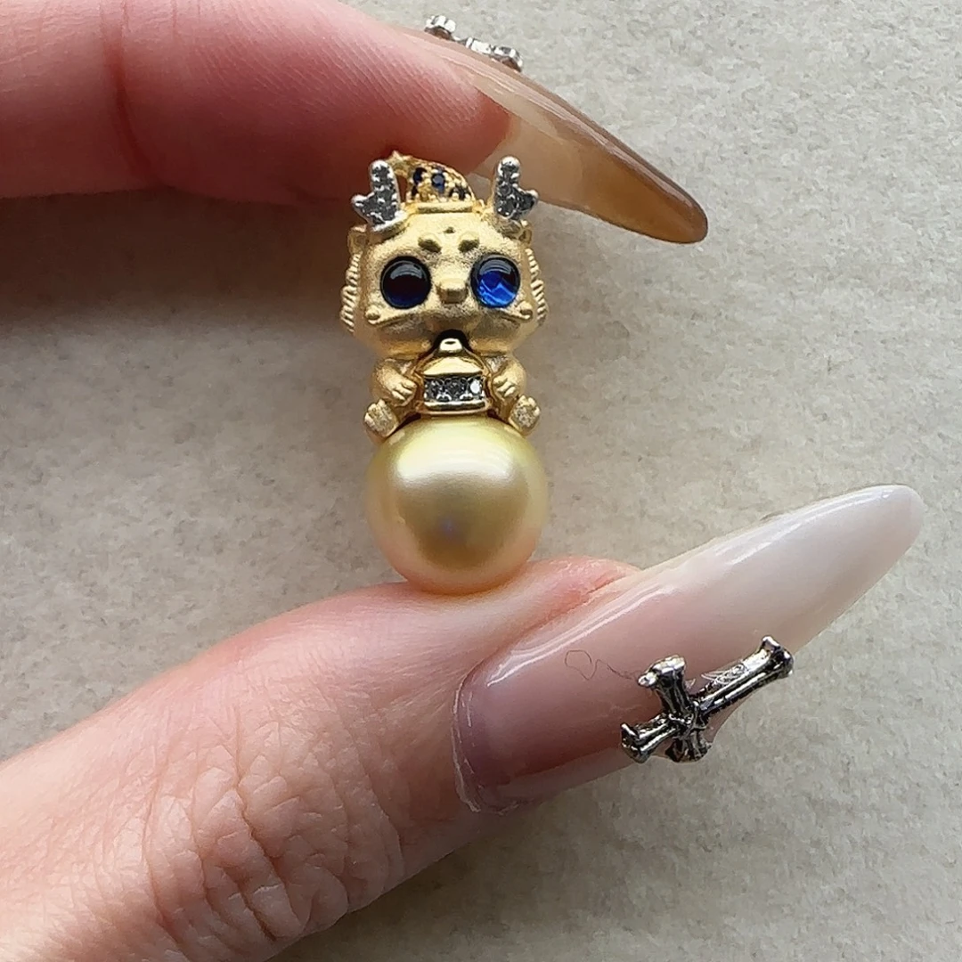 吊坠57海水珍珠银S925镶嵌