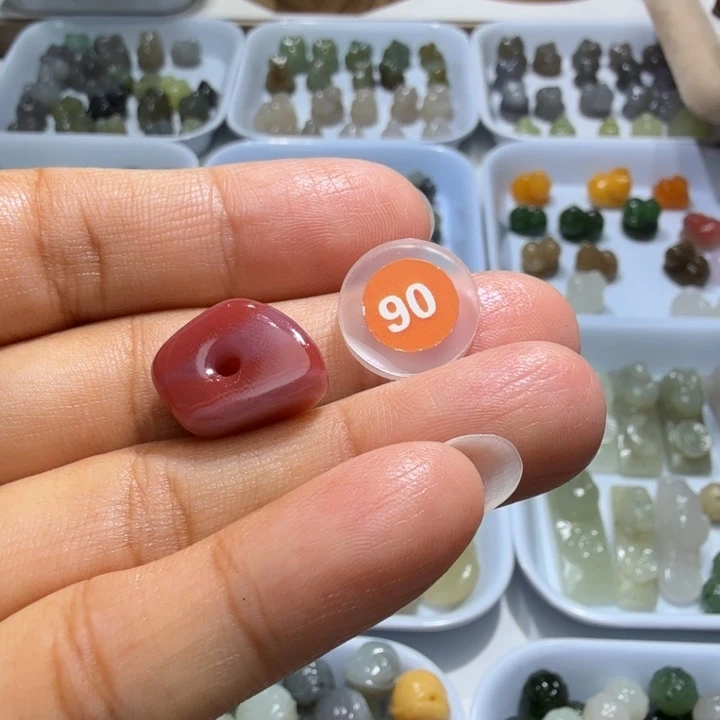 未镶嵌和田玉珠宝半成品