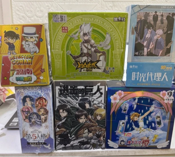 动漫周边凹凸世界时光代理人第五人格等周边卡牌柯南吧唧