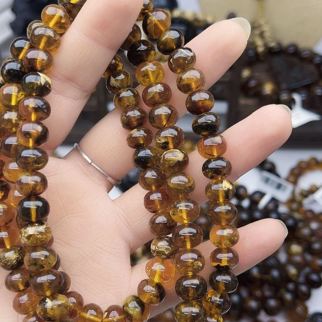 未镶嵌琥珀裸石抚顺琥珀9