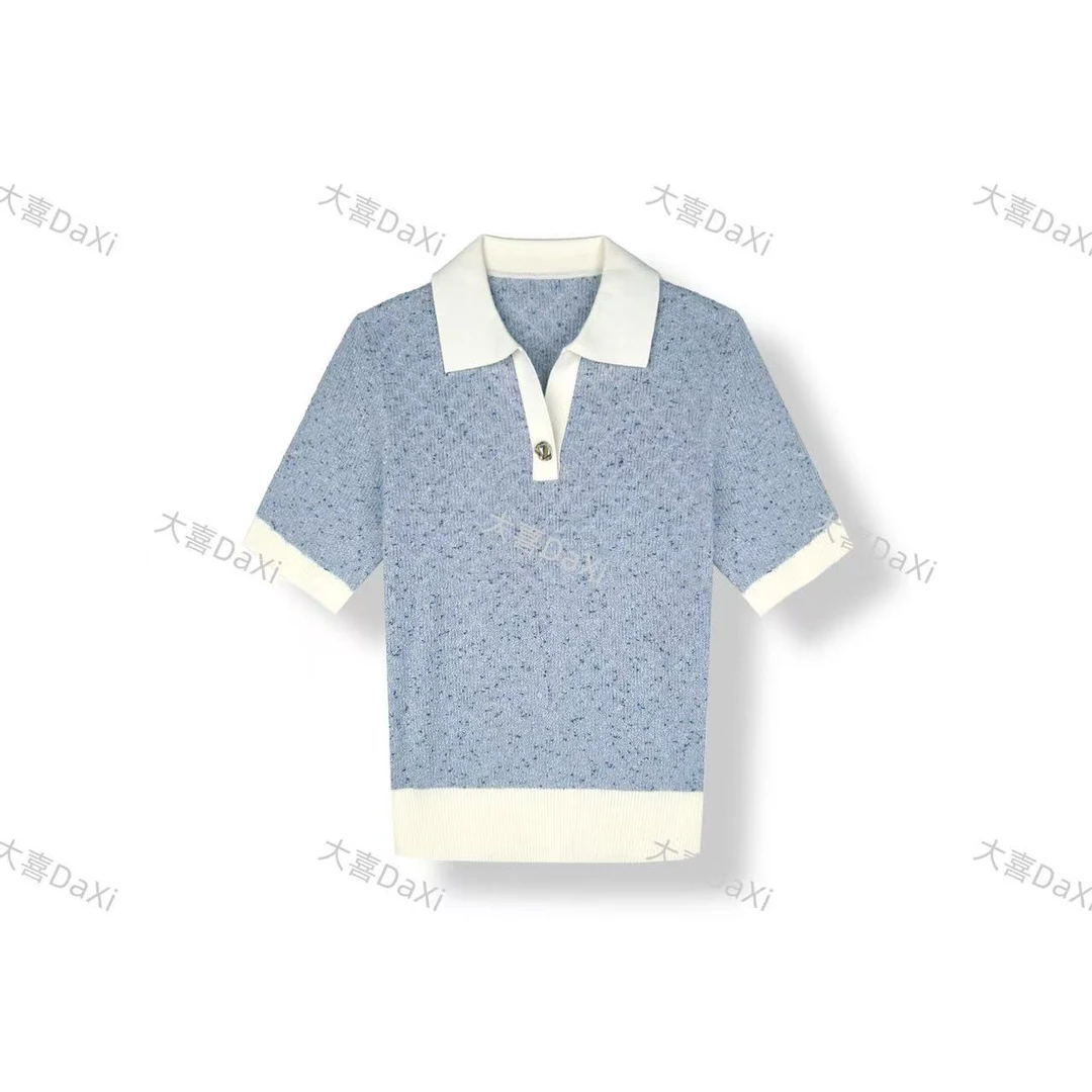 *大喜【雅】新款时尚轻奢设计师百搭针织衫【9547A】