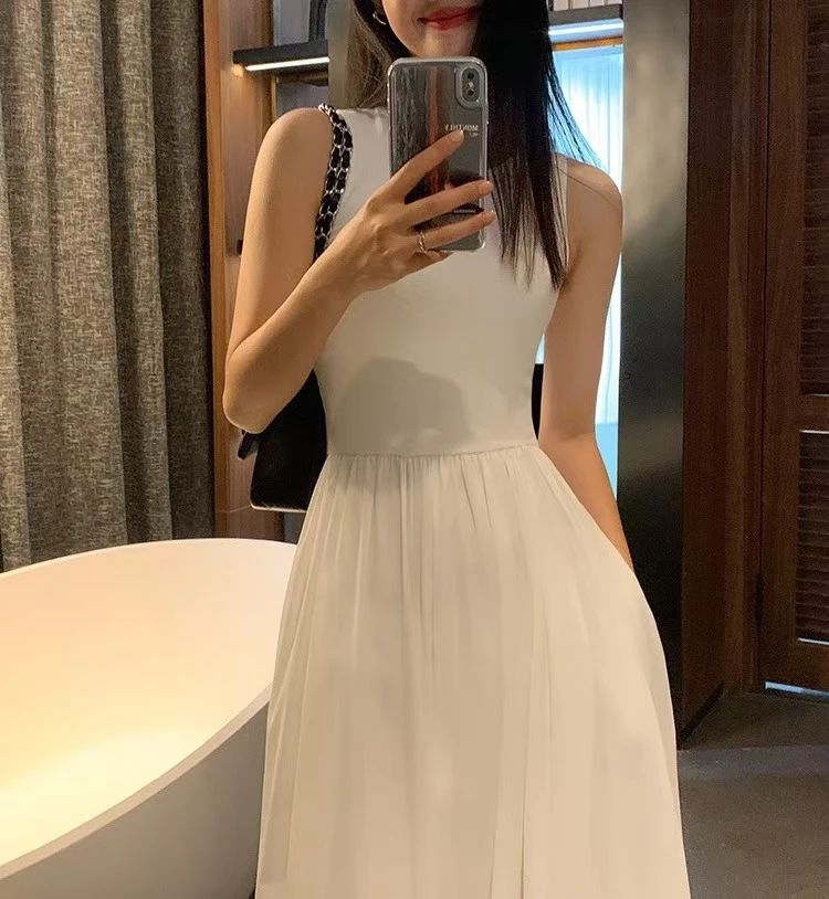 TEEINXX设计感白月光公主连衣裙NZ036