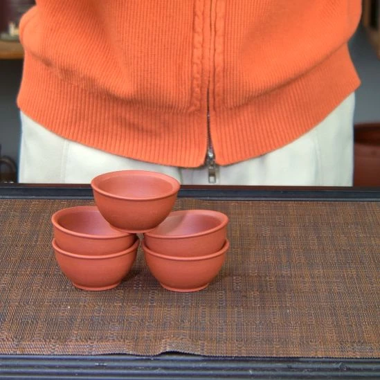 茶杯紫砂原矿紫砂
