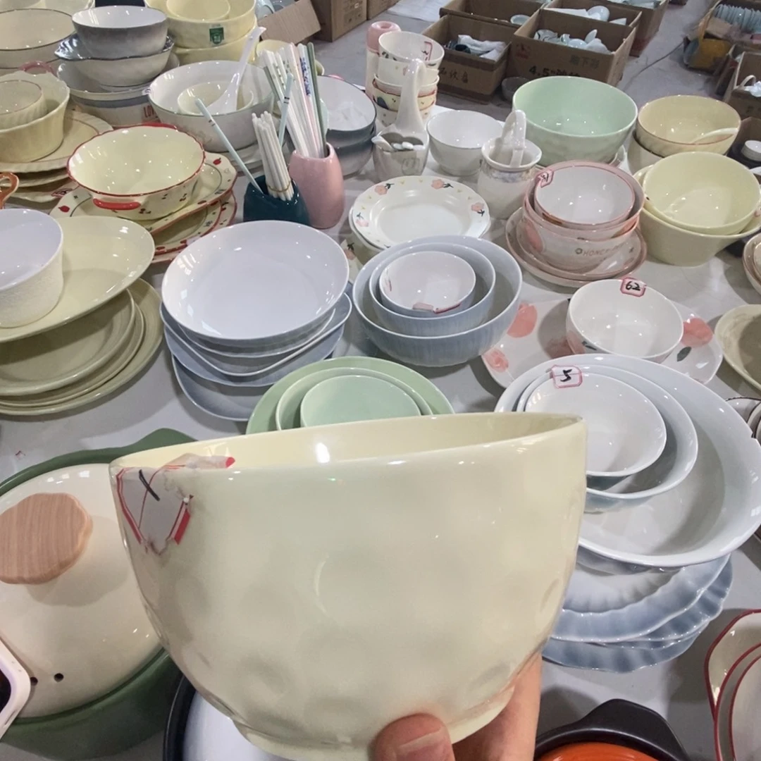 瓷两个六英寸面碗