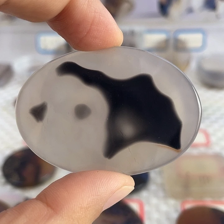 玛瑙/玉髓合金颈饰