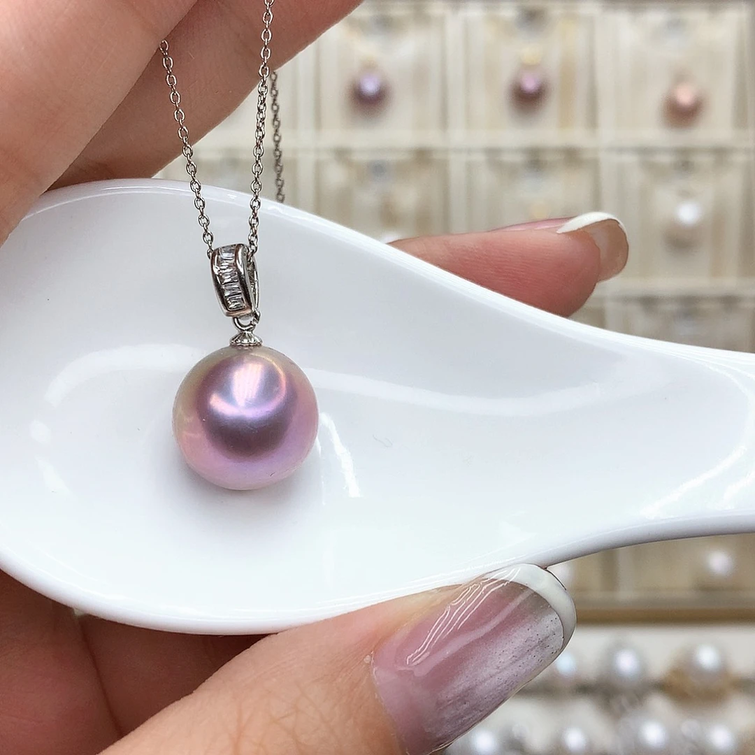 淡水珍珠合金颈饰