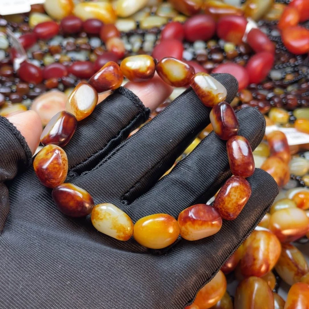 和田玉手链未镶嵌