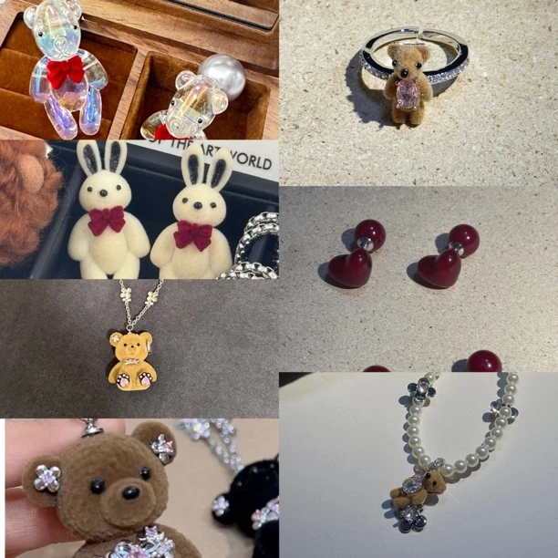 铜合金耳饰 铜合金耳饰孤品复合合集