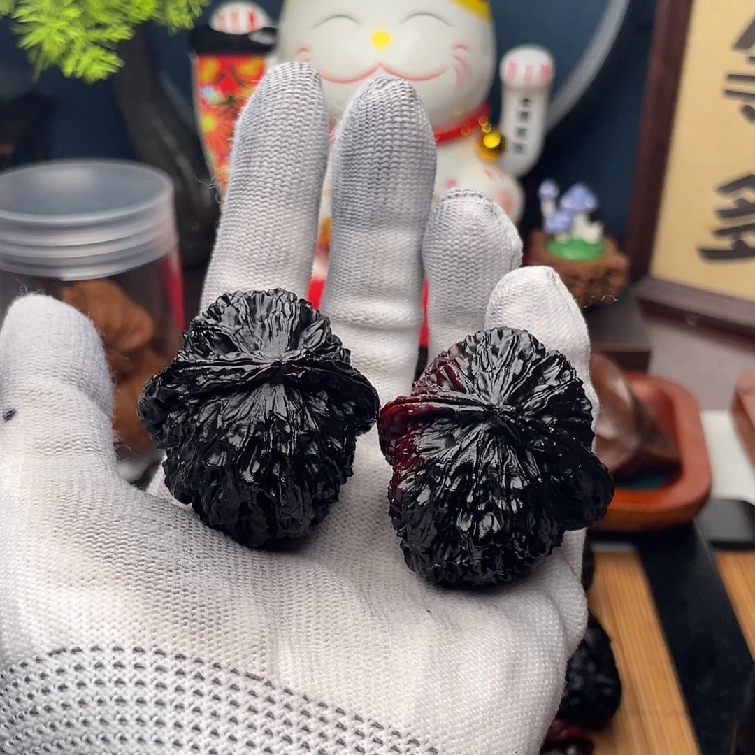 吊坠文玩核桃白狮子41