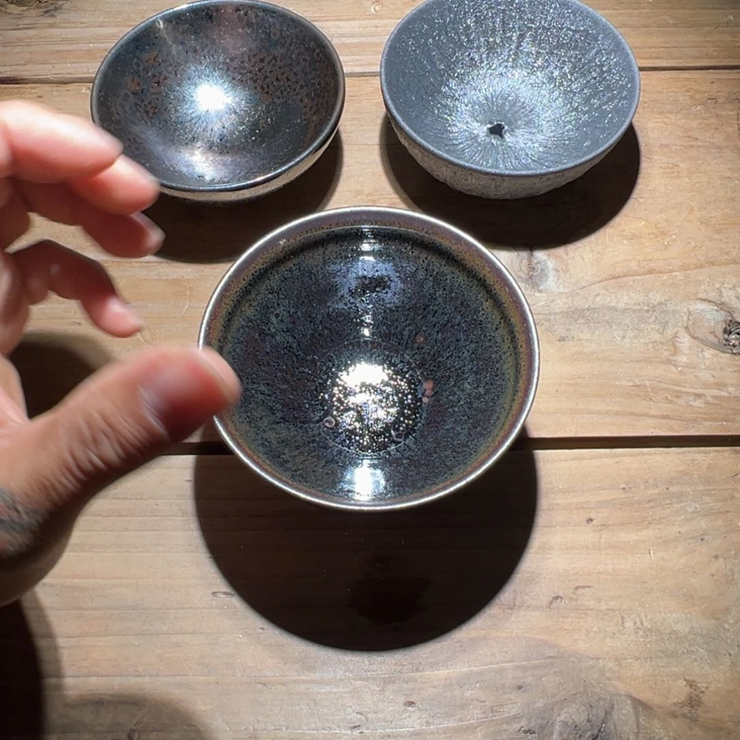 茶盏老木头柴烧建盏精选9