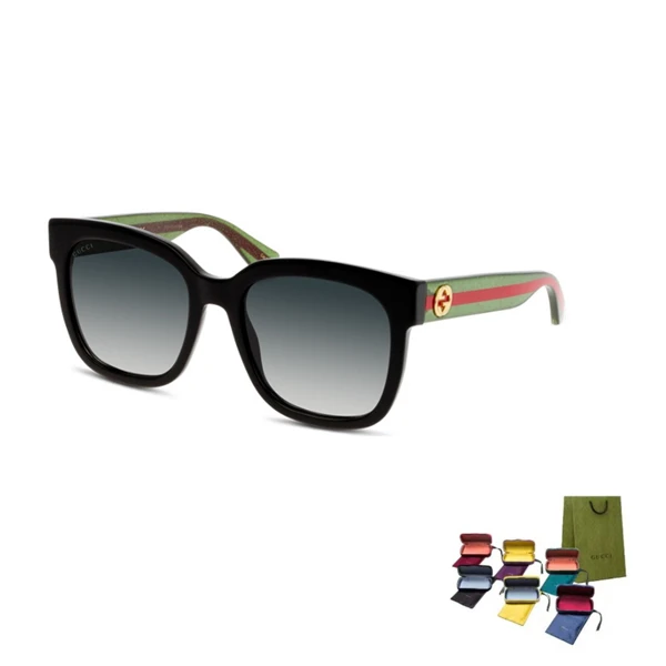 GUCCI古驰配件手提袋  ＋ GUCCI墨镜 太阳眼镜 男女同款 GG0034S