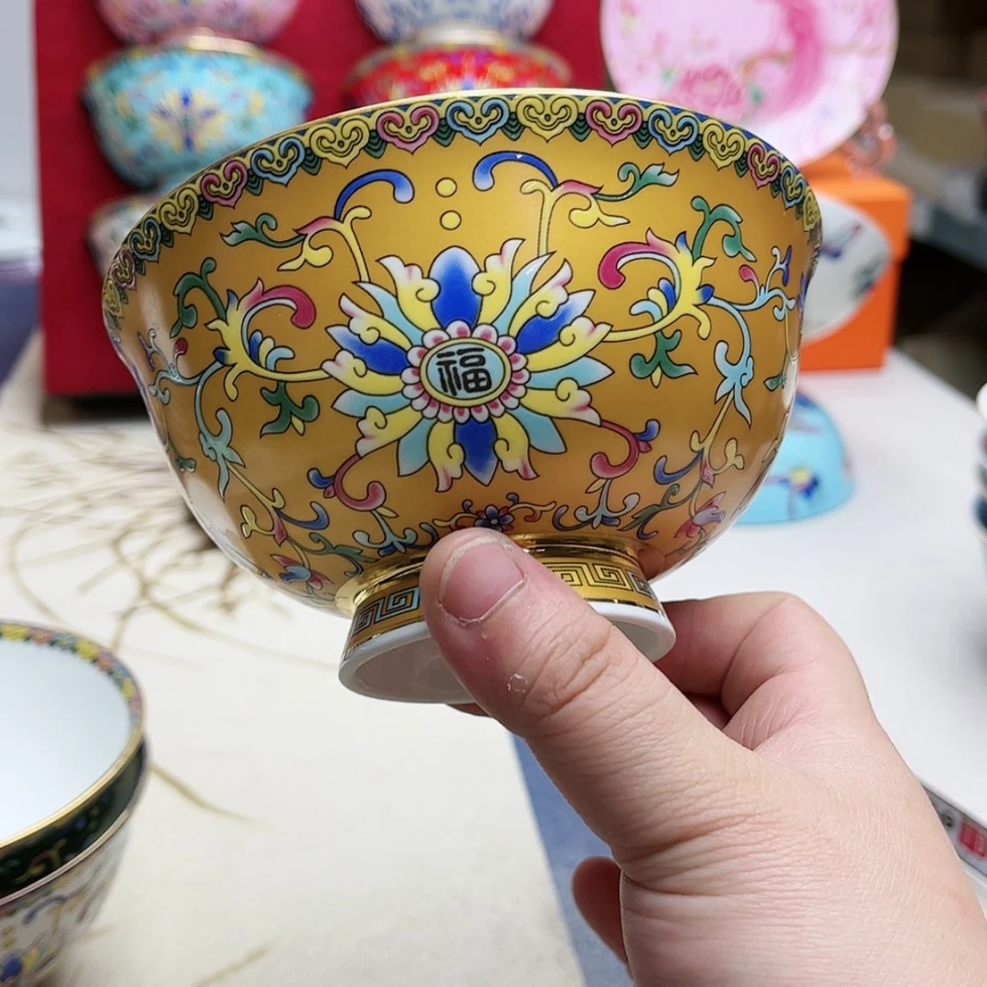 【闪购商品】珐琅5英寸6土豪金。。。